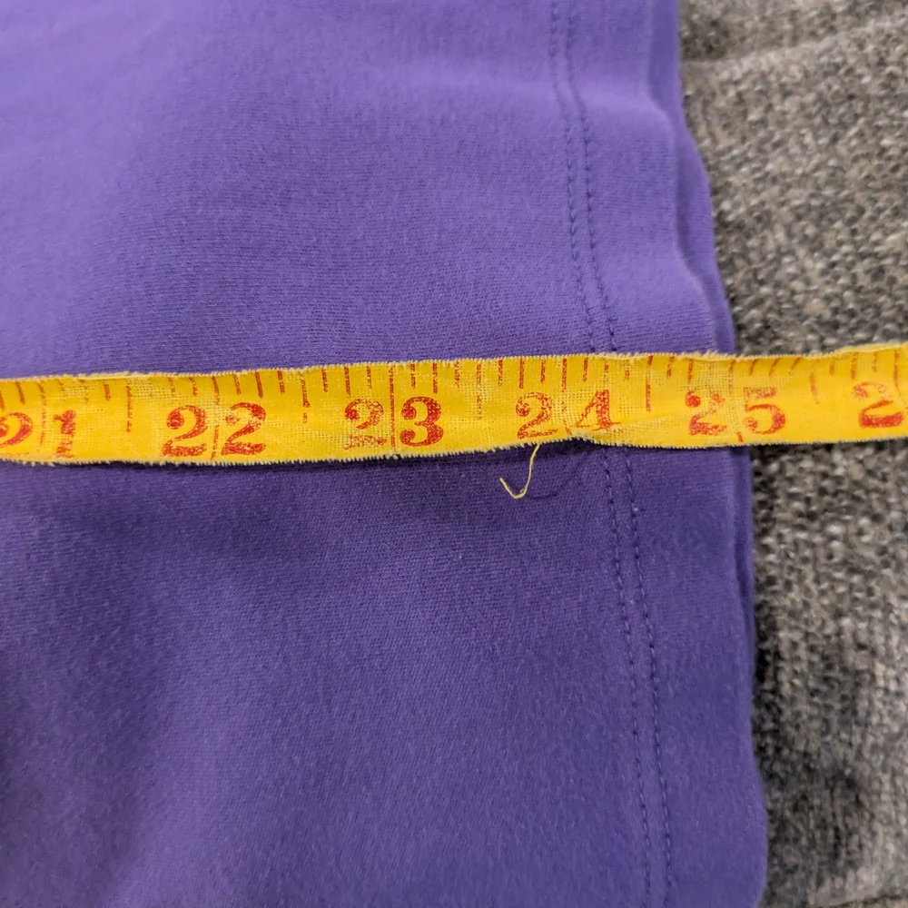🔴 croft & barrow Lavender Short Sleeve Women's Tee - Picture 8 of 9